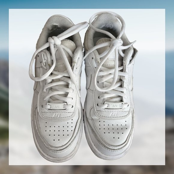 Nike Air Force 1 Shadow Sneaker White - Women's US 5 (US 3.5Y) - Picture 2 of 13